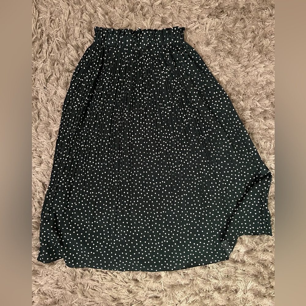 Polka dot skirt